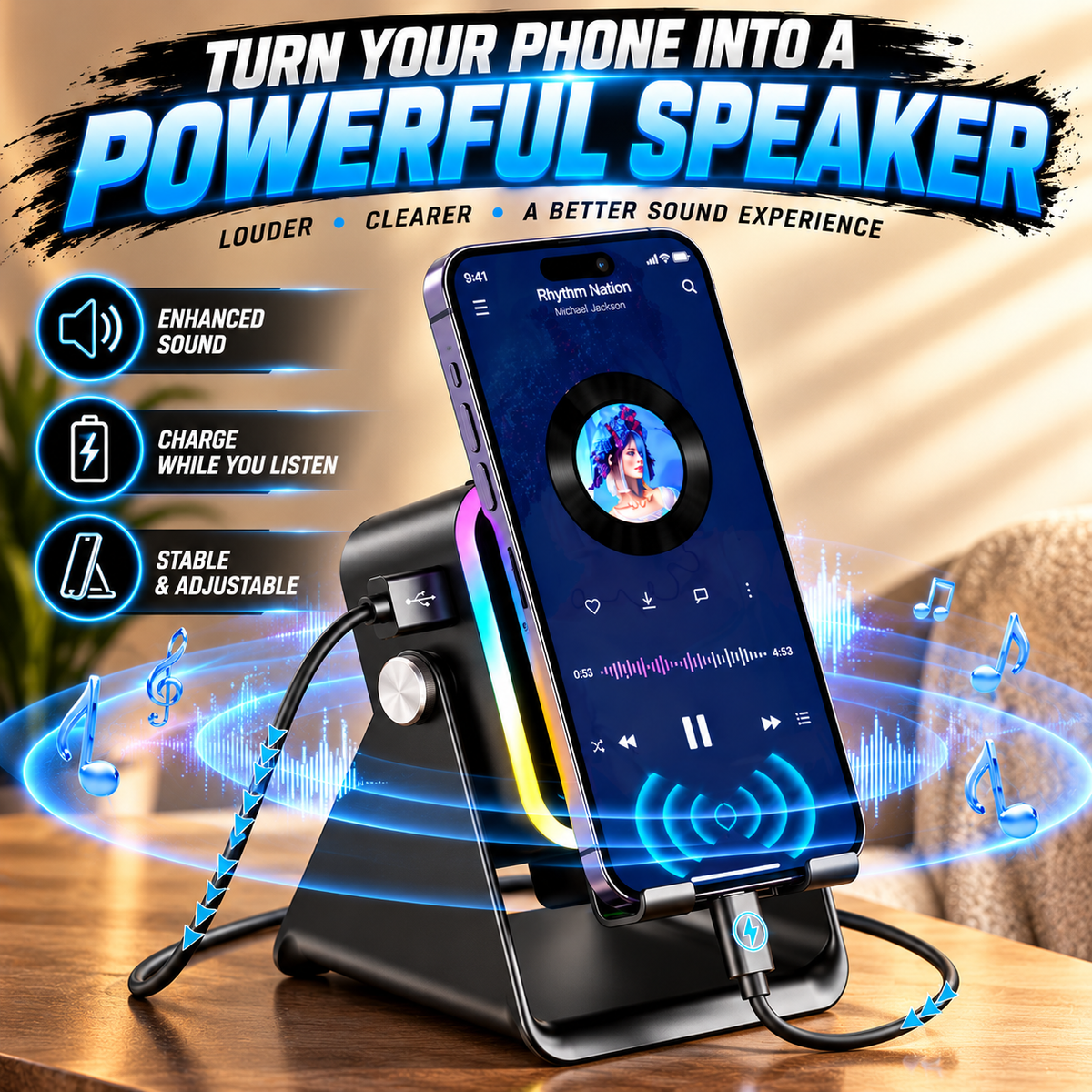 SoundWave 5-in-1 Smart Speaker